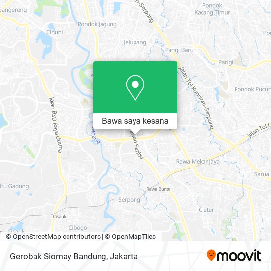 Peta Gerobak Siomay Bandung