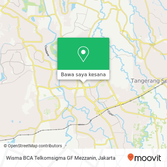 Peta Wisma BCA Telkomsigma GF Mezzanin