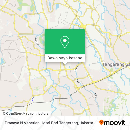 Peta Pranaya N Venetian Hotel Bsd Tangerang