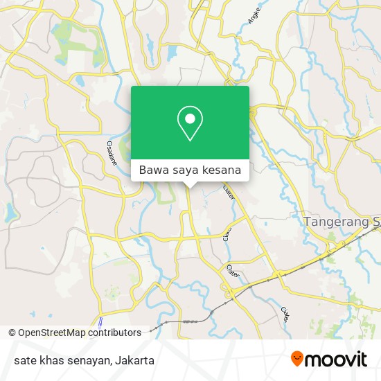 Peta sate khas senayan