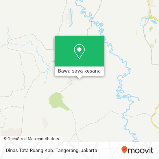 Peta Dinas Tata Ruang Kab. Tangerang