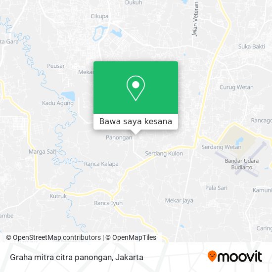 Peta Graha mitra citra panongan