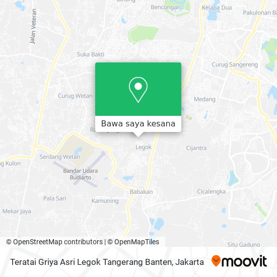 Peta Teratai Griya Asri Legok Tangerang Banten