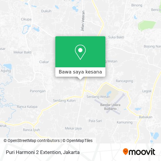 Peta Puri Harmoni 2 Extention
