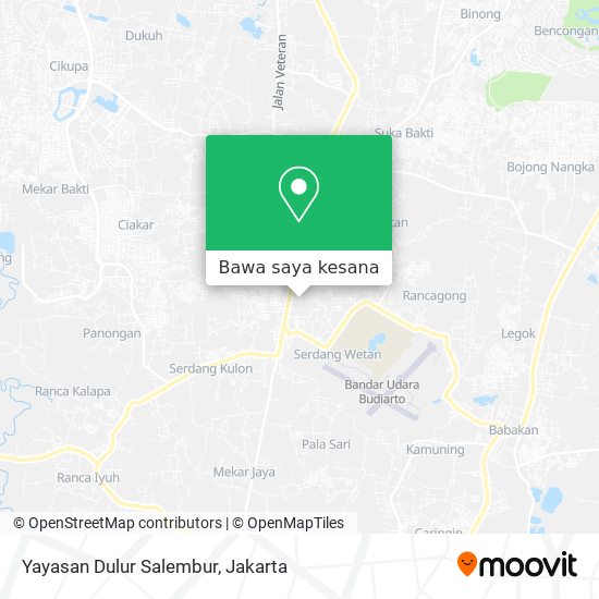 Peta Yayasan Dulur Salembur