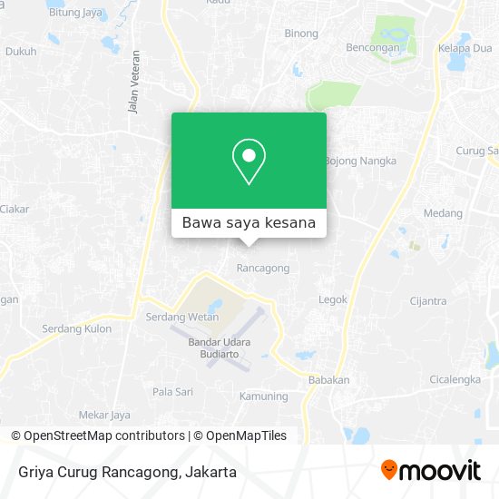 Peta Griya Curug Rancagong