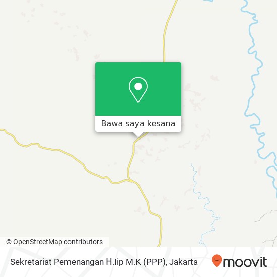 Peta Sekretariat Pemenangan Н.Iip M.K (PPP)