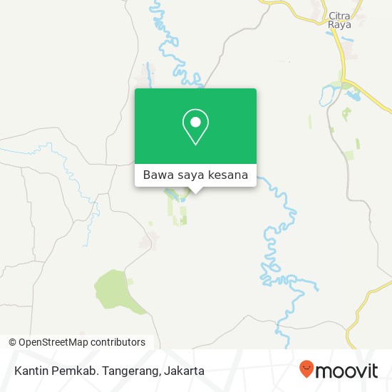 Peta Kantin Pemkab. Tangerang