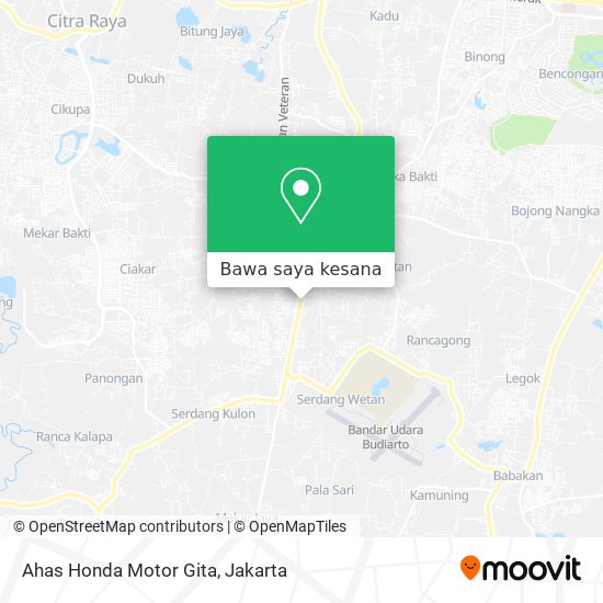 Peta Ahas Honda Motor Gita