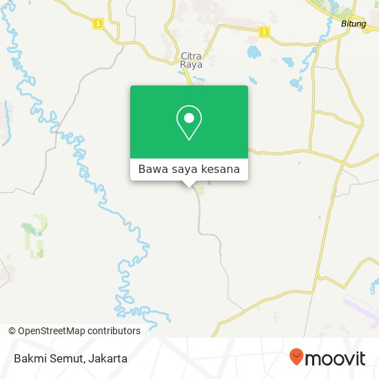 Peta Bakmi Semut