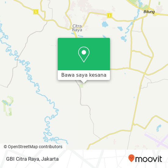 Peta GBI Citra Raya