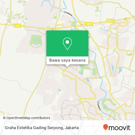 Peta Graha Estetika Gading Serpong