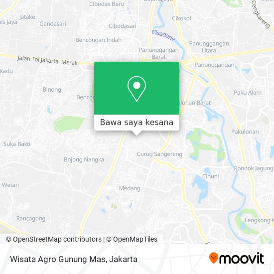 Peta Wisata Agro Gunung Mas