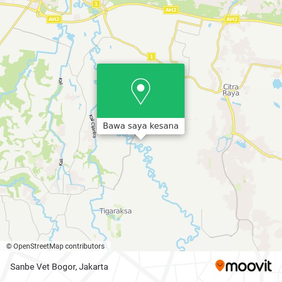 Peta Sanbe Vet Bogor
