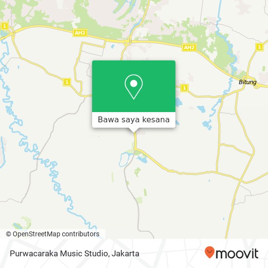 Peta Purwacaraka Music Studio
