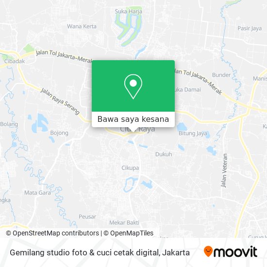 Peta Gemilang studio foto & cuci cetak digital