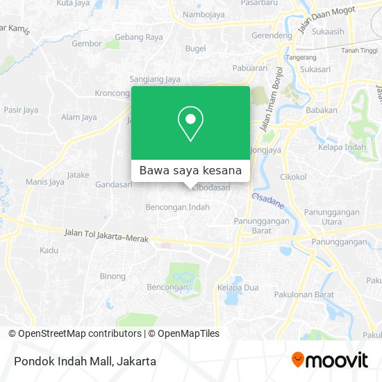 Peta Pondok Indah Mall