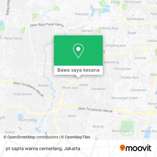 Peta pt sapta warna cemerlang