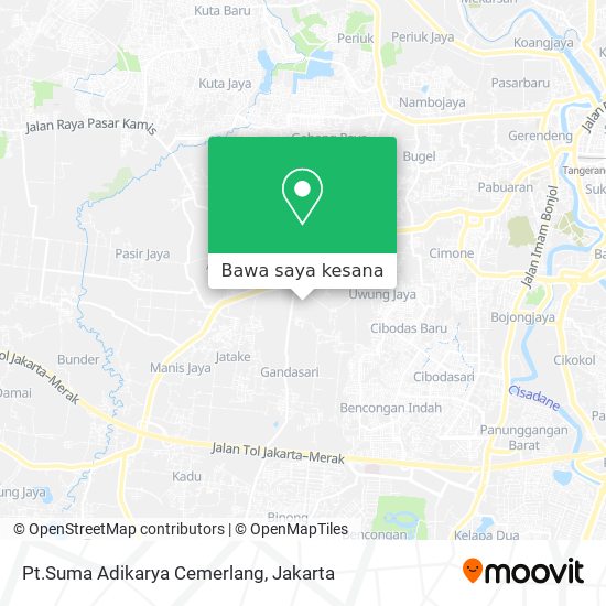Peta Pt.Suma Adikarya Cemerlang
