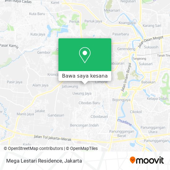 Peta Mega Lestari Residence