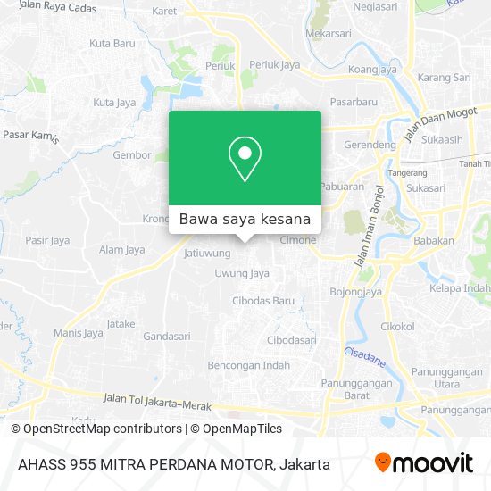 Peta AHASS 955 MITRA PERDANA MOTOR