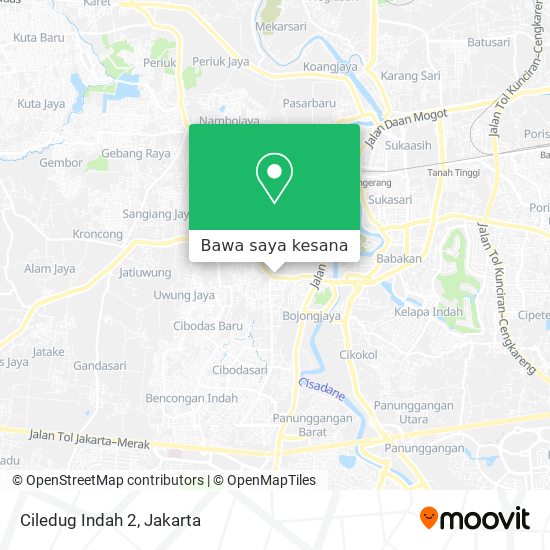 Peta Ciledug Indah 2