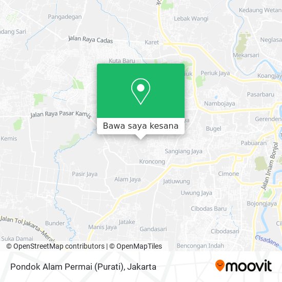 Peta Pondok Alam Permai (Purati)