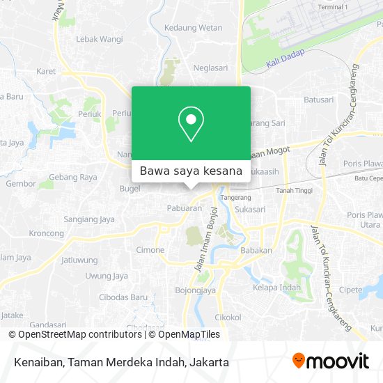 Peta Kenaiban, Taman Merdeka Indah