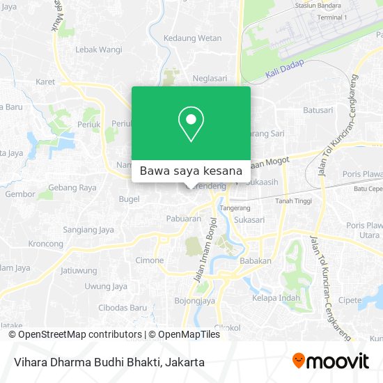 Peta Vihara Dharma Budhi Bhakti