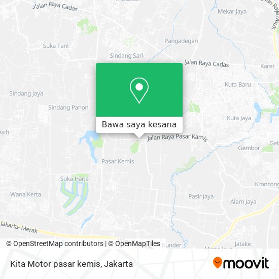 Peta Kita Motor pasar kemis