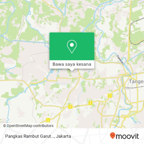 Peta Pangkas Rambut Garut...