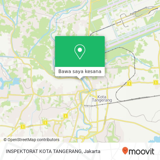 Peta INSPEKTORAT KOTA TANGERANG