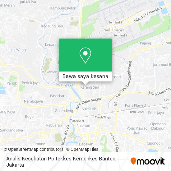 Peta Analis Kesehatan Poltekkes Kemenkes Banten