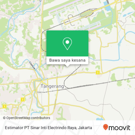 Peta Estimator PT Sinar Inti Electrindo Raya