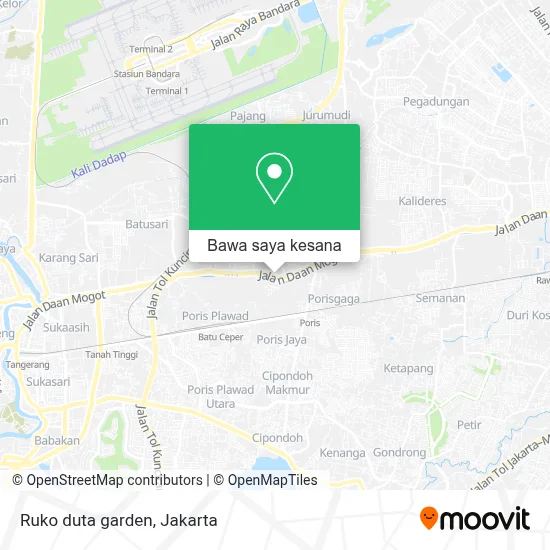 Peta Ruko duta garden