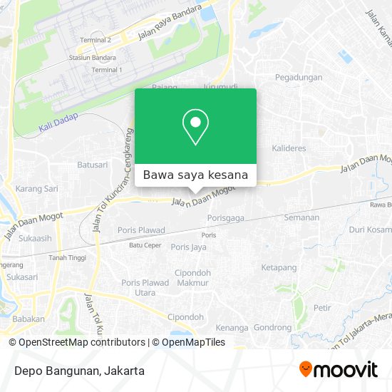 Peta Depo Bangunan