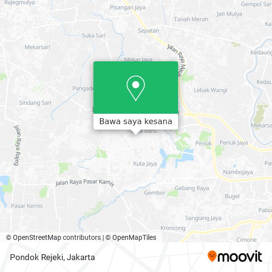 Peta Pondok Rejeki