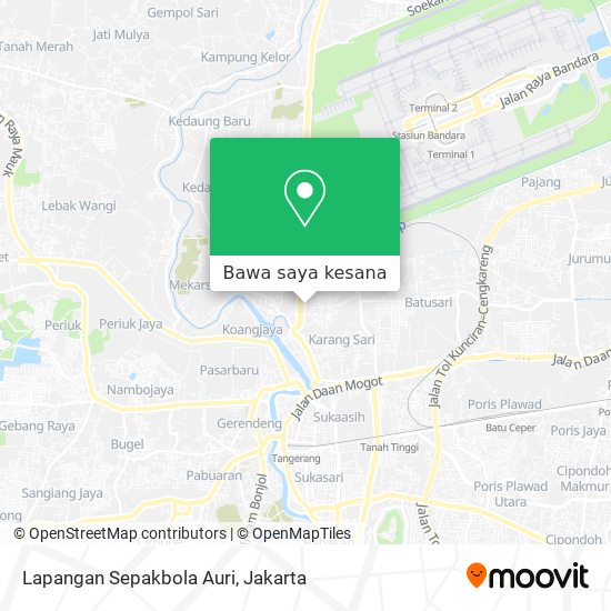 Peta Lapangan Sepakbola Auri