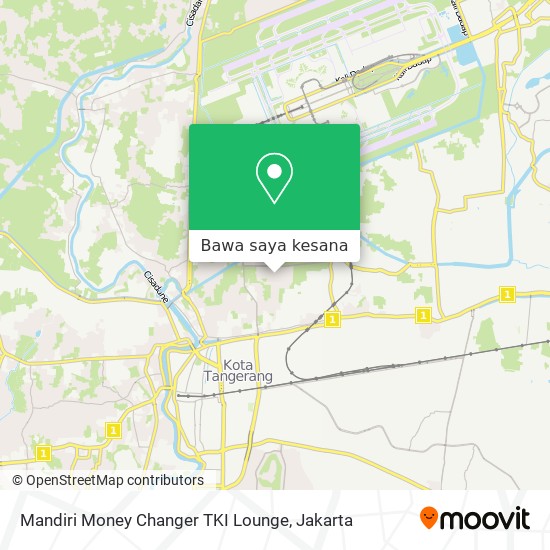 Peta Mandiri Money Changer TKI Lounge