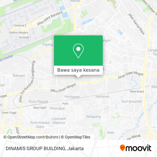 Peta DINAMIS GROUP BUILDING