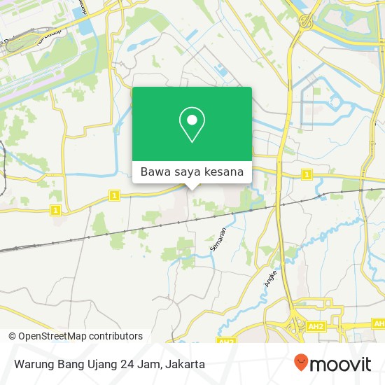 Peta Warung Bang Ujang 24 Jam