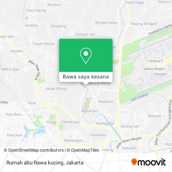 Peta Rumah abu Rawa kucing