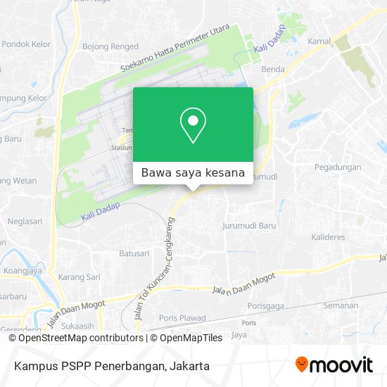 Peta Kampus PSPP Penerbangan