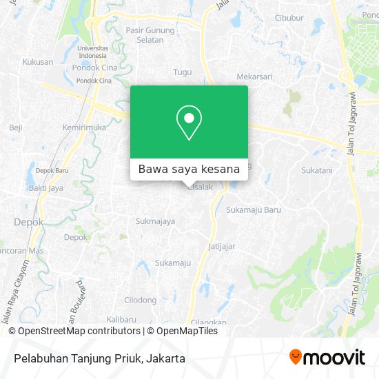 Peta Pelabuhan Tanjung Priuk