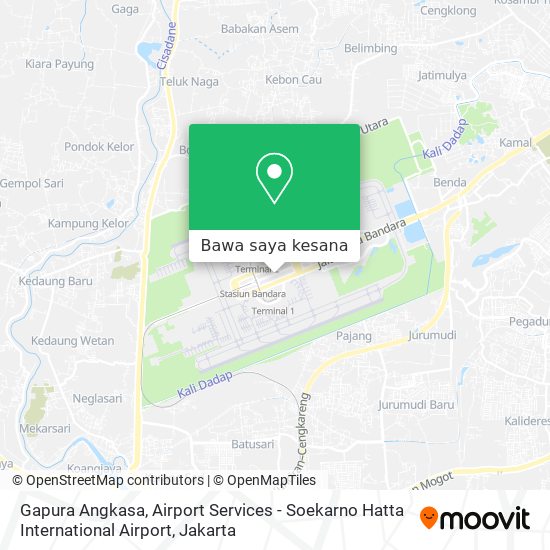 Peta Gapura Angkasa, Airport Services - Soekarno Hatta International Airport