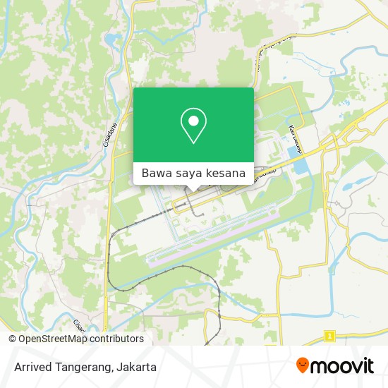 Peta Arrived Tangerang