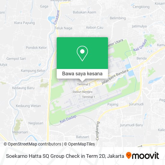 Peta Soekarno Hatta SQ Group Check in Term 2D