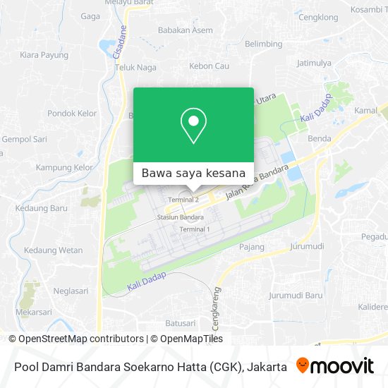 Peta Pool Damri Bandara Soekarno Hatta (CGK)