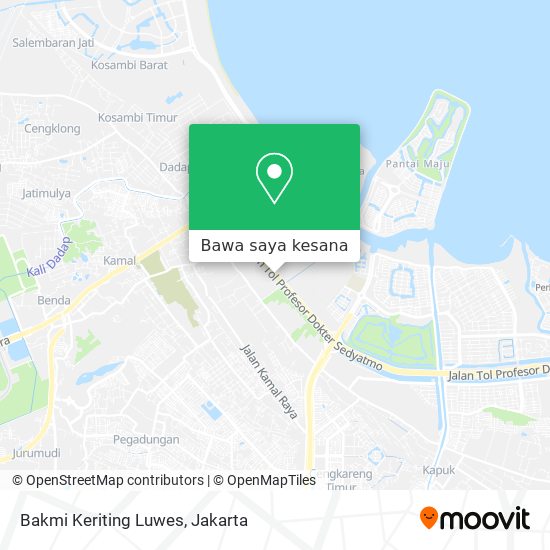 Peta Bakmi Keriting Luwes