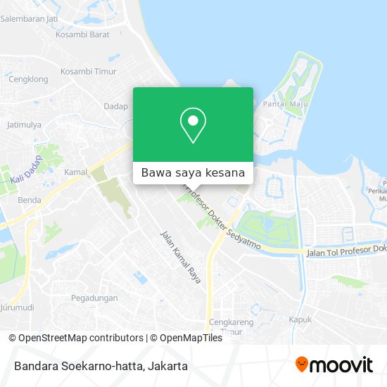 Peta Bandara Soekarno-hatta
